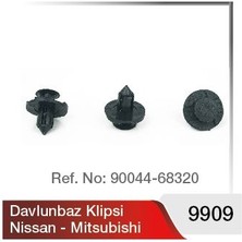 İTHAL 20 ADET DAVLUMBAZ KLİPSİ MİTSUBİSHİ NİSSAN