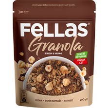 Fellas Granola 2'li Paket - Yaban Mersini & Kuruyemişli 200g + Fındık & Kakaolu 200g