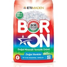 Boron Renkliler ve Beyazlar İçin Toz Deterjan 4*2 kg 26*2 Yıkama
