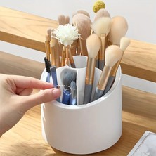 İnfeta Çok Amaçlı 7 Bölmeli Makyaj Kozmetik Banyo Ofis Masa Düzenleyici Makyaj Fırçası Kutusu Organizer