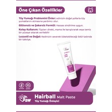 Dr. Paw - Hairball Malt Paste Kediler .çin Glütensiz ve Şekersiz Tüy Yumağı Önleyici 100 gr