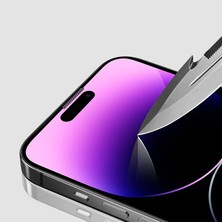 iPhone 16 Promax Uyumlu Premium Antistatik 3x Güçlendirilmiş Ekran Koruyucu