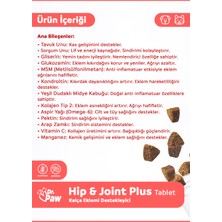 Dr. Paw - Hip & Joint Plus Büyük Irk Köpekler için Kalça ve Hareket Destekleyici Çiğnenebilir Tablet (60 adet, 120 gr)