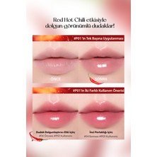 Dudaklara Dolgun Görünüm Sunan Simli Gloss PERIPERA Ink Glasting Lip Gloss (P01 Be On Fire)