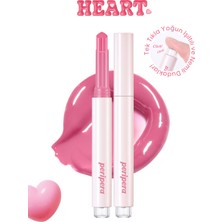 Yoğun Nemlendirici, Parlak Bitişli Balm PERIPERA Heart Jam Glow Lip (8 Peach Crumble)(Lucky Lottery)