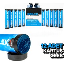 Lityum Kompleks Ep2 Yüksek Sıcaklık Performans Kartuş Tüp Gres Yağı - Mavi Renkli - 12 Adet x 400GR