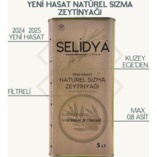 Selidya Naturel Sızma Zeytinyağı Yeni Hasat