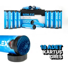 Lityum Kompleks Ep2 Yüksek Sıcaklık Performans Kartuş Tüp Gres Yağı - Mavi Renkli - 18 Adet x 400GR