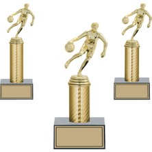 Odak Kişiye Özel Basketbol Erkek Figürlü Kupa Takımı-Ödül Kupası-Turnuva Kupası-Kupa Seti 3'lü Takım