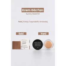 Bade Natural Krem Göz Farı Sunny Gold 03 %100 Doğal