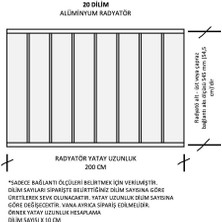 EuroStar Alüminyum Panel Radyatör Ekol 600X2000 Ral 7016 Antrasit Gri