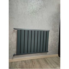 Alurad Alüminyum Panel Radyatör Klasik 450X15 Ral 7016 Antrasit Gri