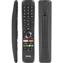 Weko Kl Vestel 30107407 RC43160N Netflıx-Youtube-Mikrofon Tuşlu Ses Komutlu Lcd-Led Tv Kumanda