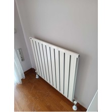 Alurad Alüminyum Panel Radyatör Klasik 450X13 Ral 9010 Kırık Beyaz