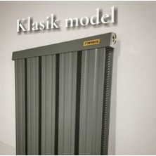 Alurad Alüminyum Panel Radyatör Klasik 900X6 Dilim Ral 7016 Radyatör