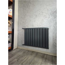 Alurad Alüminyum Panel Radyatör Klasik 525X7 Ral 7016 Antrasit Gri