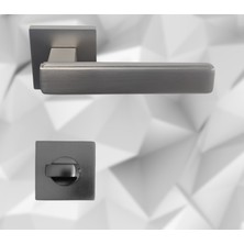 ALMITAL Lusso Inox Kapı Kolu Lüks Wc Kapı Kolu