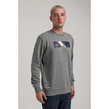 New World Polo Bisiklet Yaka Bordo Slim Fit Sweatshirt 24FWM60184