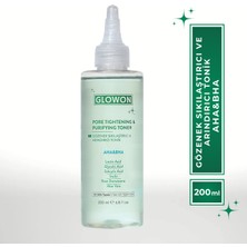 GLOWON GÖZENEK SIKILAŞTIRICI VE ARINDIRICI TONİK – AHA&BHA 200 ML