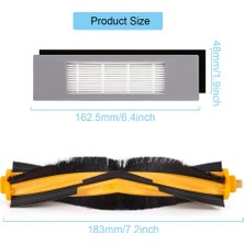 Luminnaly Ecovacs Deebot Ozmo 920 950 T5 N8 T8 T9 Serisi Yeedi 2 Hibrit Robotik Elektrikli Süpürge Için Parça Değiştirme (Yurt Dışından)