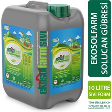 Ekosolfarm %100 Organik Sıvı Solucan Gübresi 10 Litre