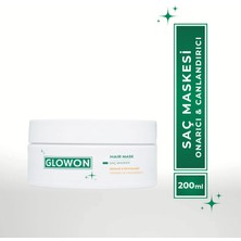 GLOWON SAÇ MASKESİ - ONARICI VE CANLANDIRICI 200 ML