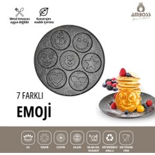 Amboss Funny Emoji Pankek Krep Tavası 26 cm