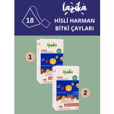 Lazika Hisli Harman Canfeza 2'li Set - Love&Energy Tea