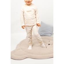 Vauva Kız Erkek Çocuk Pijama Takımı Uzun Kollu  Pamuklu Pijama Takımı