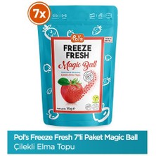 Pol's Freeze Fresh Magic Ball Çilekli Elma Topu 16 gr X7 Adet