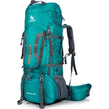 Raikou Ultra Dayanıklı Su Geçirmez Trekking Çantası – Ergonomik Tasarım, 80L Kapasite-Yeşil