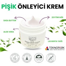 Woo Baby Yenidoğan Bebek Şampuanı 200 ml ve Bebek Pişik Önleyici Krem 50 ml - 2'li Set