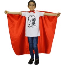 Kostüm Sarayı Bayrak Pelerin | Ay Yıldızlı Bayrak Pelerin
