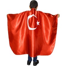 Kostüm Sarayı Bayrak Pelerin | Ay Yıldızlı Bayrak Pelerin