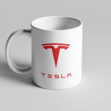 Golden Crafts Tesla Logolu Kupa Seramik Kahve Mug