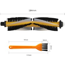 Uniicornns Proscenic 780T 790T Robot Süpürge Aksesuarları Için Ana Fırça Yedek Parçaları, 1 Döner Fırça 1 Temizleme Fırçası (Yurt Dışından)