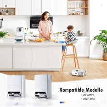 Serendipitous Ecovacs Deebot T20 OMNI/T20/T20 MAX/T20 Pro Vakum Ana Yan Fırça Paspas Pedi Filtre Toz Torbası Için Yedek Parçalar (Yurt Dışından)