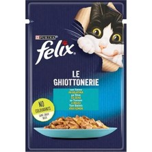 Felix Taze Ton Balıklı Jöleli Pouch Yetişkin Konserve Kedi Maması 85 gr