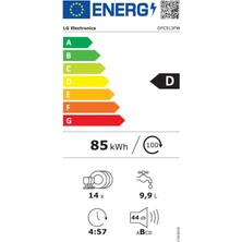 LG DFC513FW.ABWPLTK D Enerji Sınıfı 9 Programlı Bulaşık Makinesi Beyaz