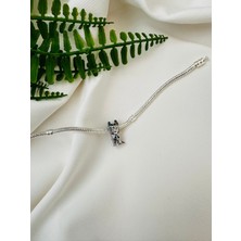 Ni Aksesuar Gümüş S925 Damgalı Villains Maleficent Charm
