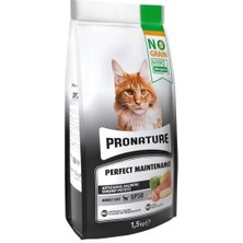 Pronature Hypo-Allergenic Tahılsız Somonlu Karidesli Yetişkin Kedi Maması 1.5 kg