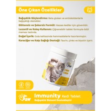 Dr. Paw - Immunity Plus Kediler için Vücut Sistemi Destekleyici Çiğnenebilir Tablet (60 adet, 90 gr)