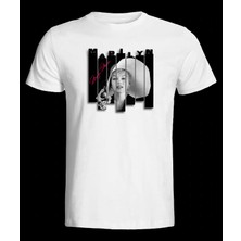 Nice Work By Nice Hands Marılyn Monroe Özel Tasarım Baskılıbeyaz T-Shırt