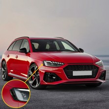 Gorgeous Araba Ön Far Kaşları Çerçeve Dekor Etiket Trim-Audi A3 21 (Yurt Dışından)