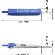 Gorgeous Ekg Ekg Kaliper Elektrokardiyogram Ayırıcı, Taslak Hazırlama Için 2'li Paket (Yurt Dışından)