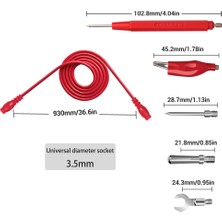 Echo Chicly 16 Adet Multimetre Test Kiti Dijital Multimetre U Tipi Probu Için Değiştirilebilir (Yurt Dışından)