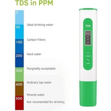 Gorgeous Tds Metre Dijital Su Kalitesi Test Cihazı, 0-999 Ppm Ölçüm Aralığı (Yurt Dışından)