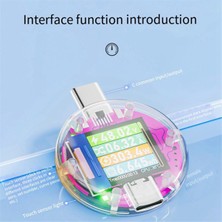 48V Tip-C Test Cihazı Pd Dijital Voltmetre Volt Ampermetre Dedektörü (Yurt Dışından)