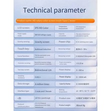 48V Tip-C Test Cihazı Pd Dijital Voltmetre Volt Ampermetre Dedektörü (Yurt Dışından)