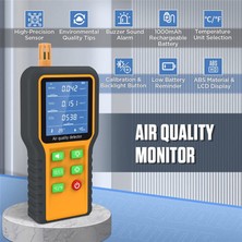 Gorgeous Dijital Sensörlü Hava Kalitesi Monitörü Iç Mekan Dedektör Test Kiti (Yurt Dışından)